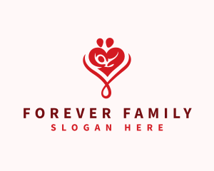 Family Love Parenting logo design