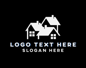 Residential House Roof logo