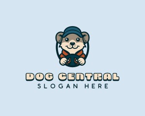 Canine Dog Driver logo design