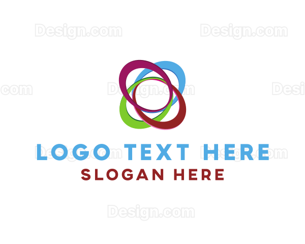 Colorful Generic Ellipses Logo