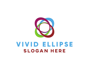 Colorful Generic Ellipses logo