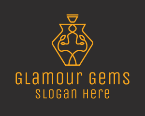 Luxury Feminine Scent  logo design