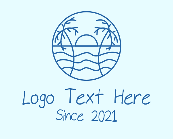 Tropical logo example 4