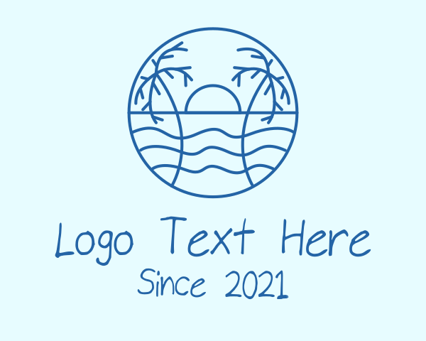 Tropical logo example 3