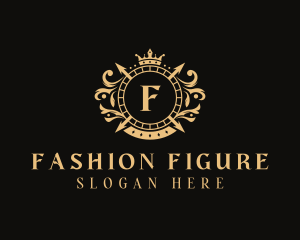 Royal Fashion Boutique logo design