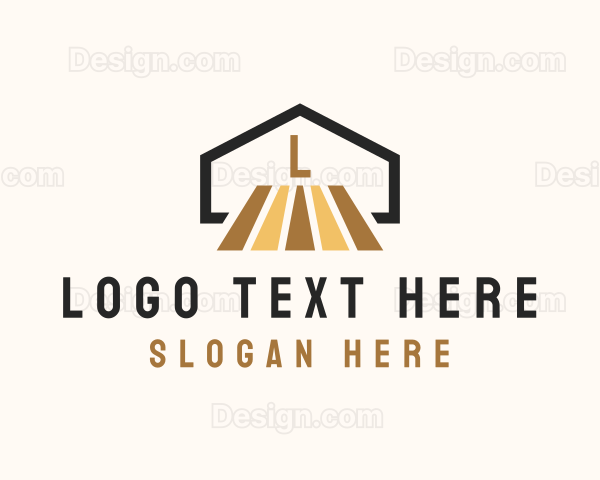 House Wooden Flooring Logo