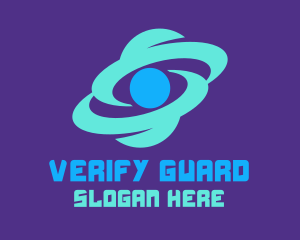 Space Planet Galaxy Logo