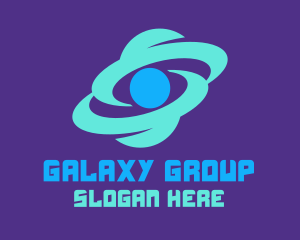 Space Planet Galaxy logo