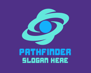 Space Planet Galaxy logo design