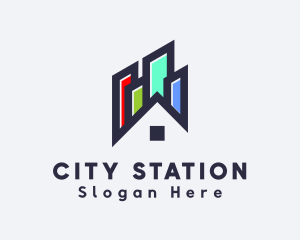 Residential City Housing  logo design