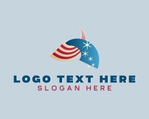 Arch American Flag logo