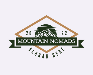 Mountain Sun Adventure logo design