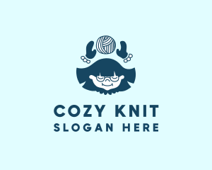 Kid Wool Yarn  logo design