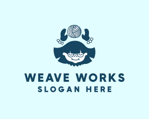 Kid Wool Yarn  logo design