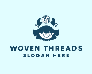 Kid Wool Yarn  logo design