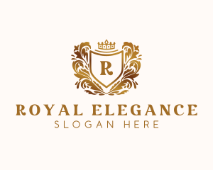 Royal Boutique Crest logo design