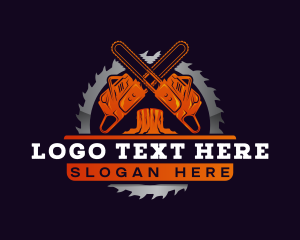 Chainsaw Log Cutter logo