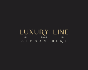 Luxurious Feminine Wordmark logo design