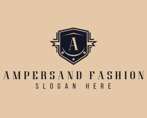 Fashion Boutique Shield logo design