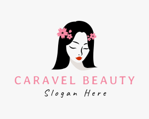 Oriental Beauty Salon logo design