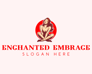 Beautiful Seductive Woman logo