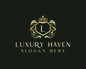 Luxury Crown Hotel logo design