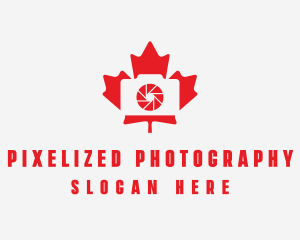 Maple Leaf Camera logo design