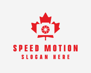 Maple Leaf Camera logo design