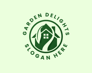 House Landscaping Agriculture logo design