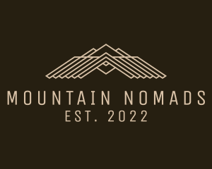 Outdoor Mountain Camping  logo design