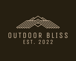 Outdoor Mountain Camping  logo design