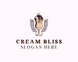 Sweet Ice Cream Dessert logo design