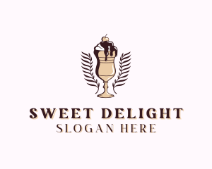 Sweet Ice Cream Dessert logo design