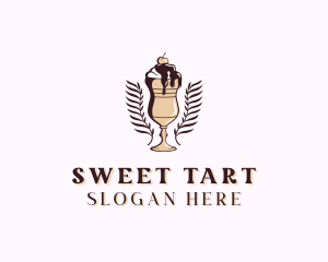 Sweet Ice Cream Dessert logo design