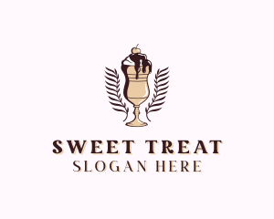 Sweet Ice Cream Dessert logo design