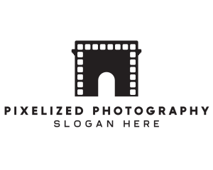 Movie Film Archway logo design