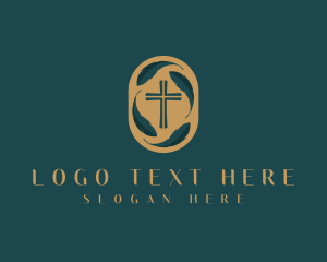 Religion - Religion Cross Church logo design