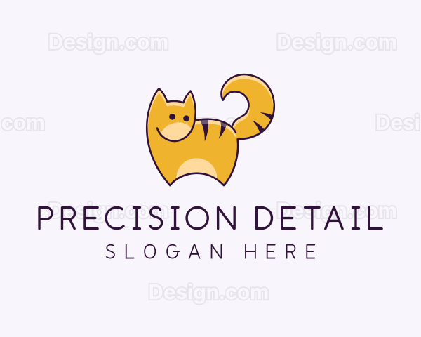 Pet Cat Vet Logo