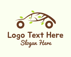 Organic Eco Friendly Car logo