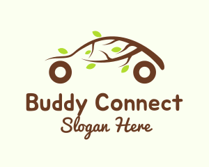 Organic Eco Friendly Car logo design