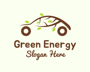 Organic Eco Friendly Car logo