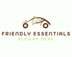Organic Eco Friendly Car logo