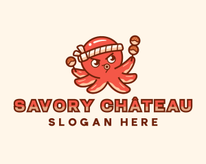 Takoyaki Octopus Restaurant logo design