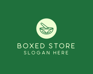 Green Natural Pharmacy logo design