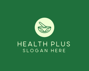 Green Natural Pharmacy logo design