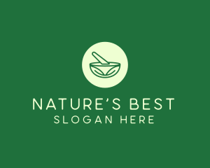 Green Natural Pharmacy logo design