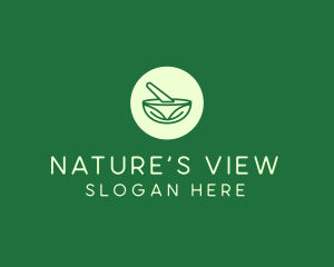 Green Natural Pharmacy logo design