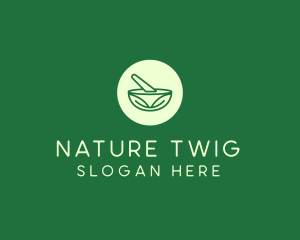 Green Natural Pharmacy logo design