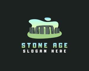 Historical Stone Landmark  logo design