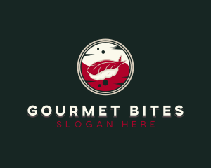 Sushi Culinary Gourmet logo design